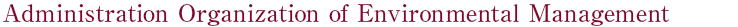 Administration Organization of Environmental Management