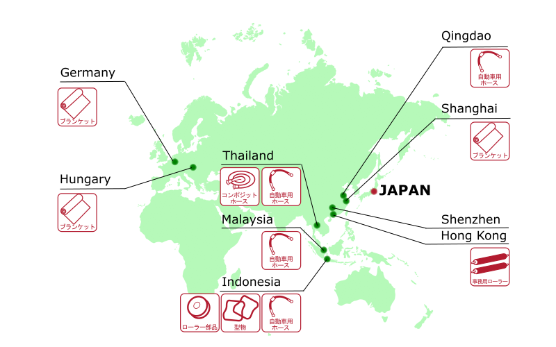グループ世界地図